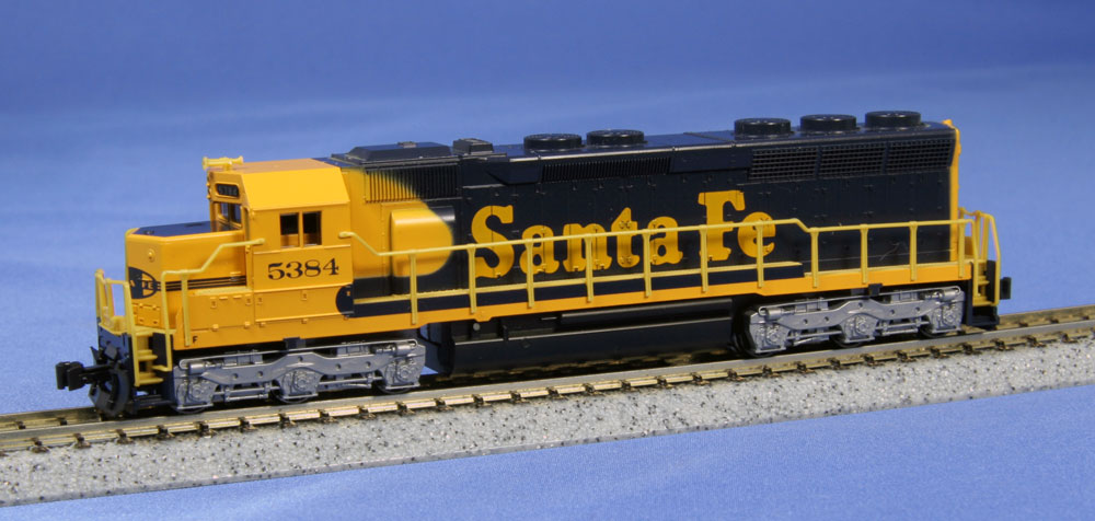 AT&SF - Diesel - SD-45, Low Hood w/DB, Warbonnet - Kato 176-3128